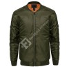 Classic Style Bomber Jacket